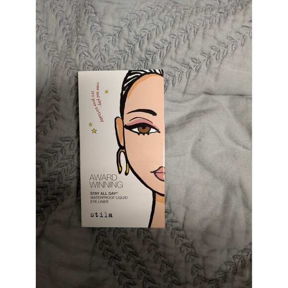 Stila Waterproof Liquid Eyeliner Black Ulta Birthday Gift .008 FL oz - Picture 1 of 2